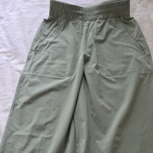 lululemon athletica Wide Leg Pants in Sage Green